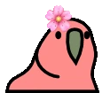 flowerParrot emote