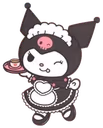 KuromiMaid emote