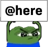 pepehere emote
