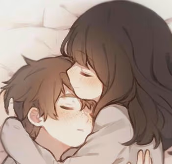 LoverCuddles emote