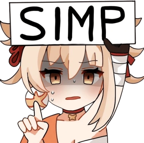 Simp emote