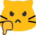 meowthumbsdown emote