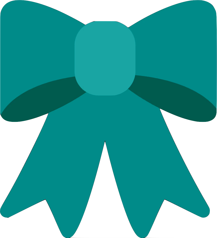 cyan_bow emote