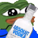 Pepevodka emote