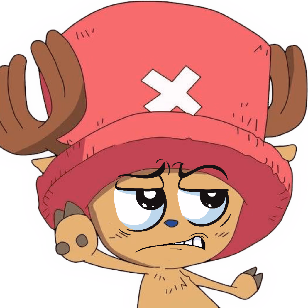 Chopper_Annoyed emote