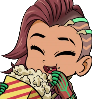 SombraPopcorn emote