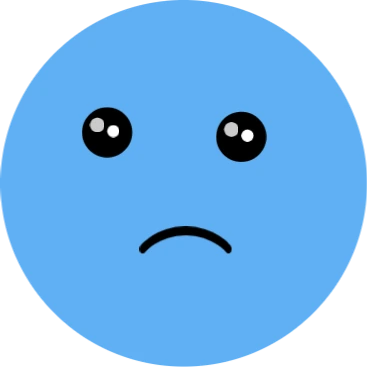 Blue_Face_Sad emote