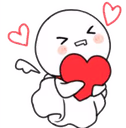 KyuGhostyHeart emote