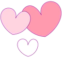 PinkHearts emote