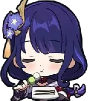 Chibi_Raiden_Eat emote