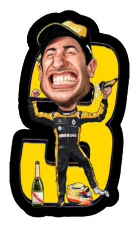 Daniel_Ricciardo_Number static emote