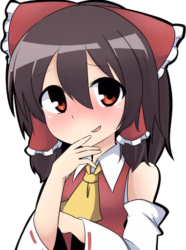 Reimu_Hakurei_thinking emote