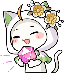 MomoDiamond static emote