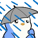 PenguSadRain emote