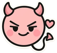 Pink_devil emote
