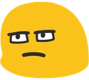 blobglareannoyed emoji