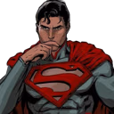 SupermanThink emote