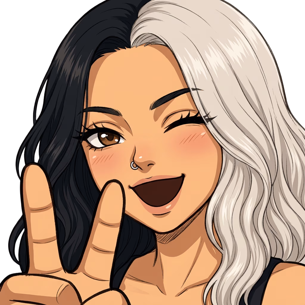candy_peace_pose emote