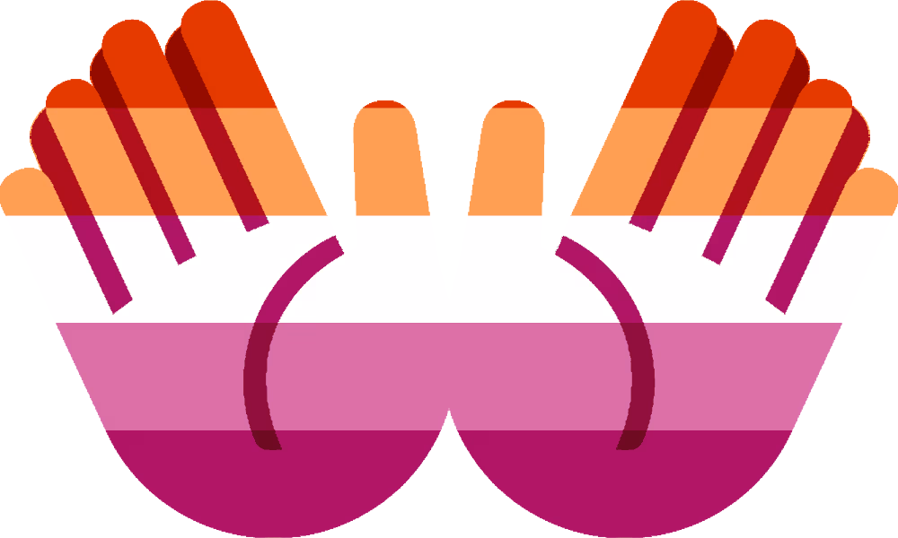 lesbian_open_hands emote