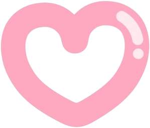 PinkHeartStill static emote