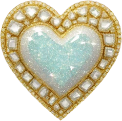 Blingedheart emote