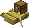 Minecraft_Bamboo_Raft_Boat_Chest emote