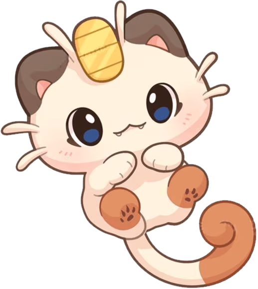MeowthCute emote