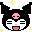 kuromi_stunned static emote