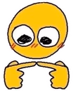 Shy emote