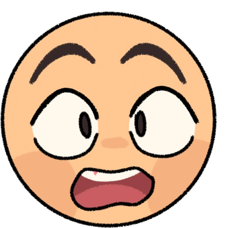 Surprised emote
