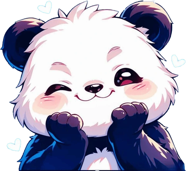 PandaLove emote