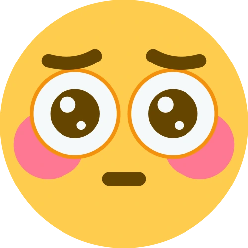 pleading emoji
