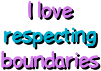 iLoveRespectingBoundaries emote