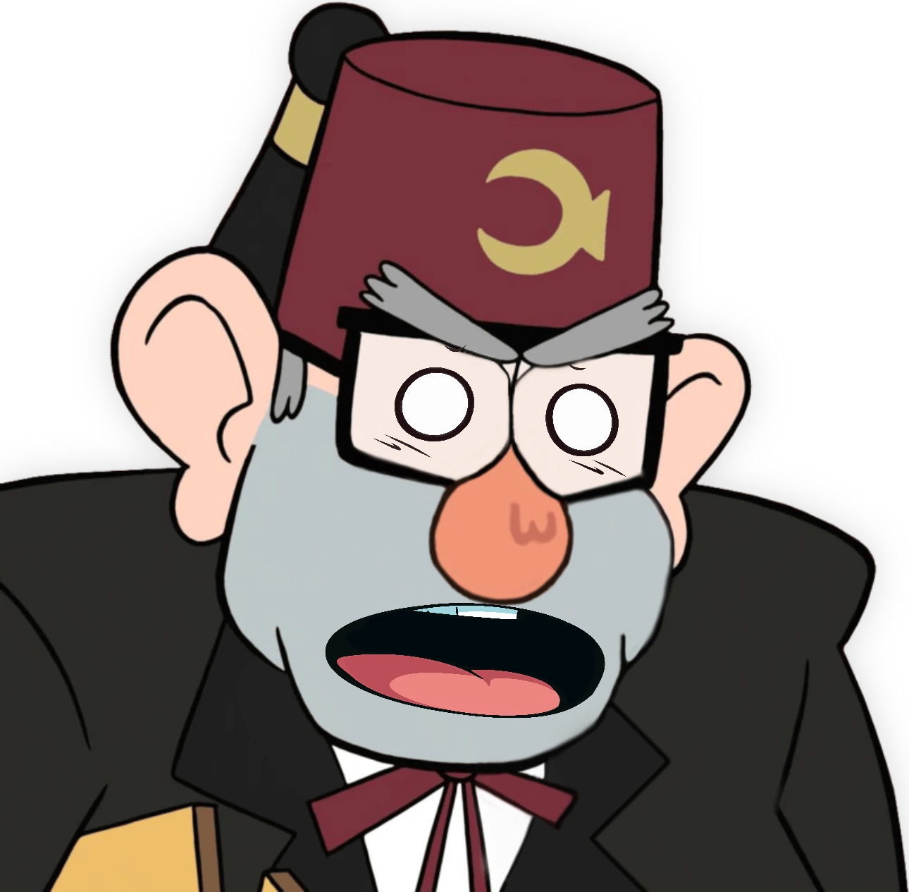 GrunkleStan_WHAT emote