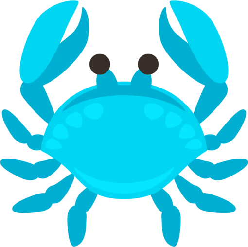 cyan_crab emote