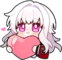 ClaraHEART emote
