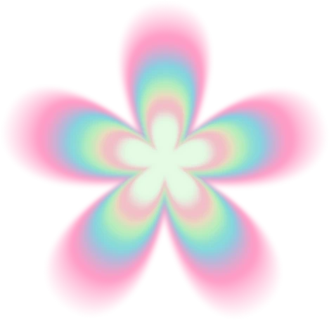 pastelrainbowflower emote