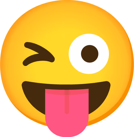 WinkingFacewithTongueEmoji emote