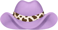 Purplecow_hat emote
