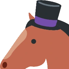 tophat_horse emote