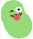 crazy_tongue_wink_bean emote