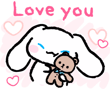 cinnamoroll_loveyou emote