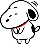 snoopy_bow emote
