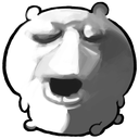 SUFFERING static emote