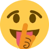 Shhh emote