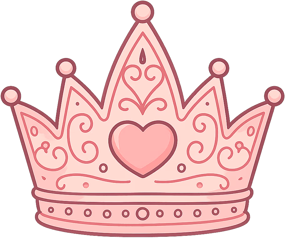 Owner_pink_crown_with_heart emote