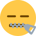 Zipped_Expressionless emote
