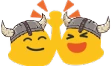 blobVikingHigh5 emote