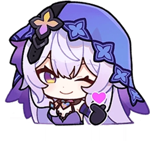 BlackSwan_FingerHeart emote