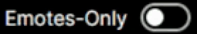 emoteonly emote